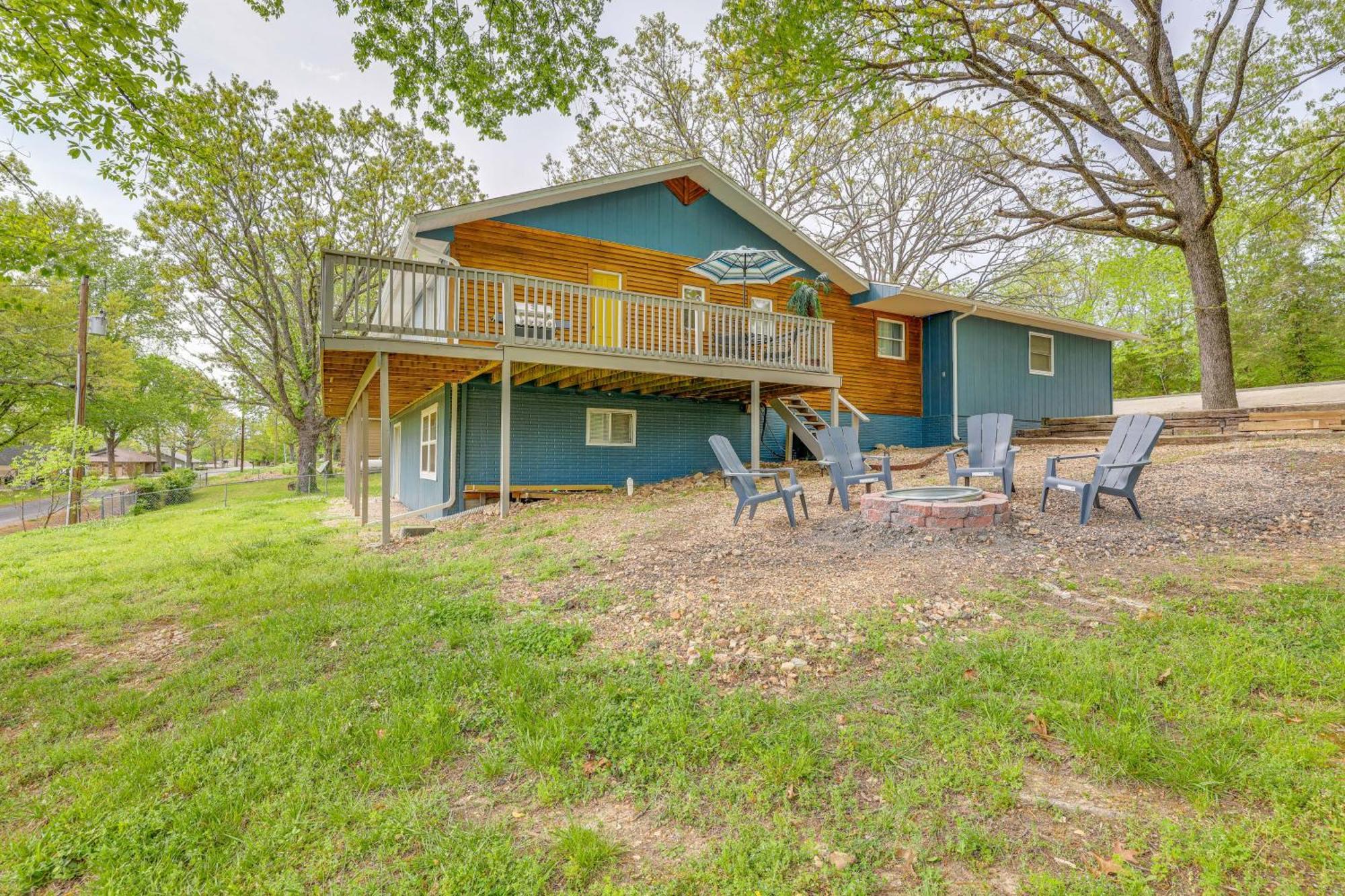 Shell Knob Home With Deck And Table Rock Lake View ภายนอก รูปภาพ